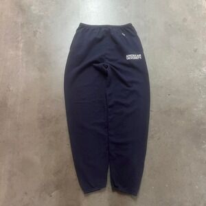 Y2K American Univeristy men's blue champion baggy sweatpants L‎